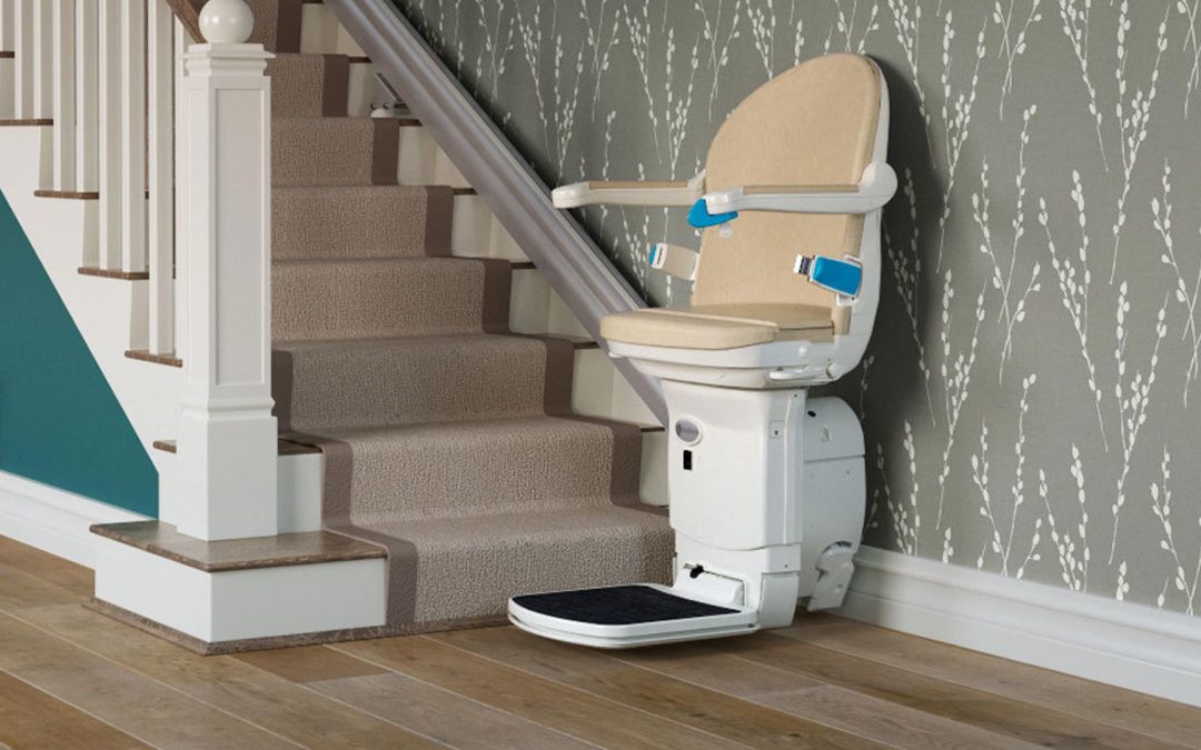 Compact Stairlift Designs Preserving Usable Space around Residential Stairways